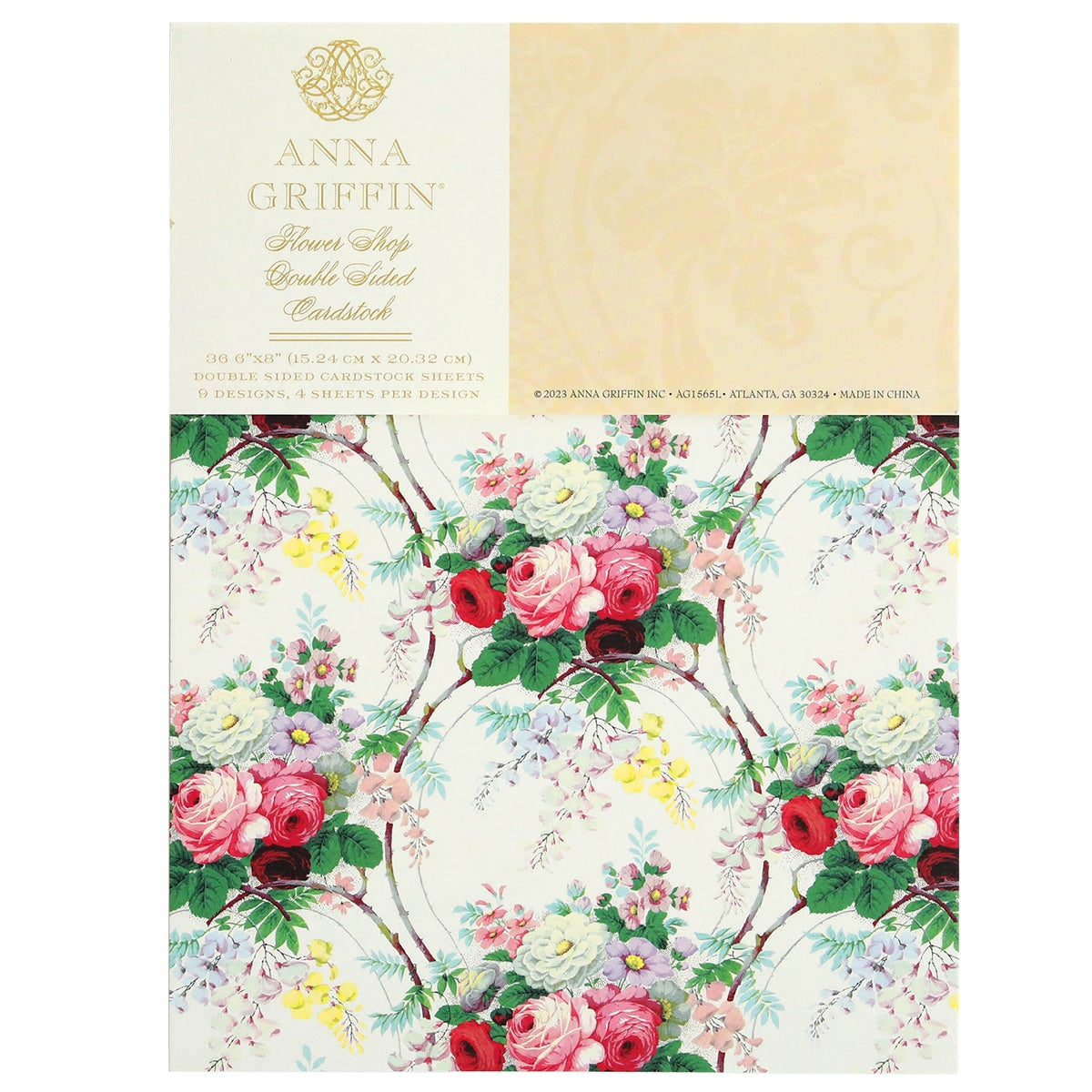 FLOWER SHOP DOUBLE SIDED CARDSTOCK
