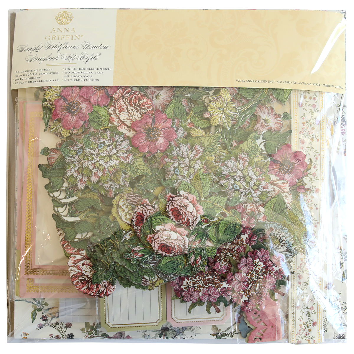 SIMPLY WILDFLOWER MEADOW PAPERCRAFTING KIT