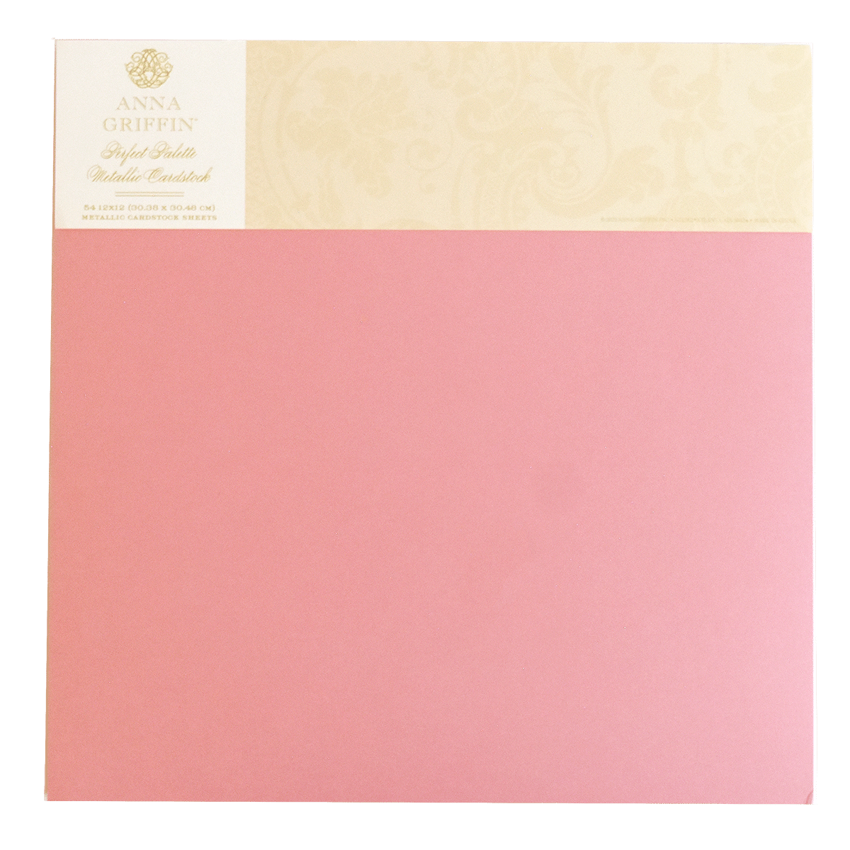 PERFECT PALETTE METALLIC 12X12 CARDSTOCK