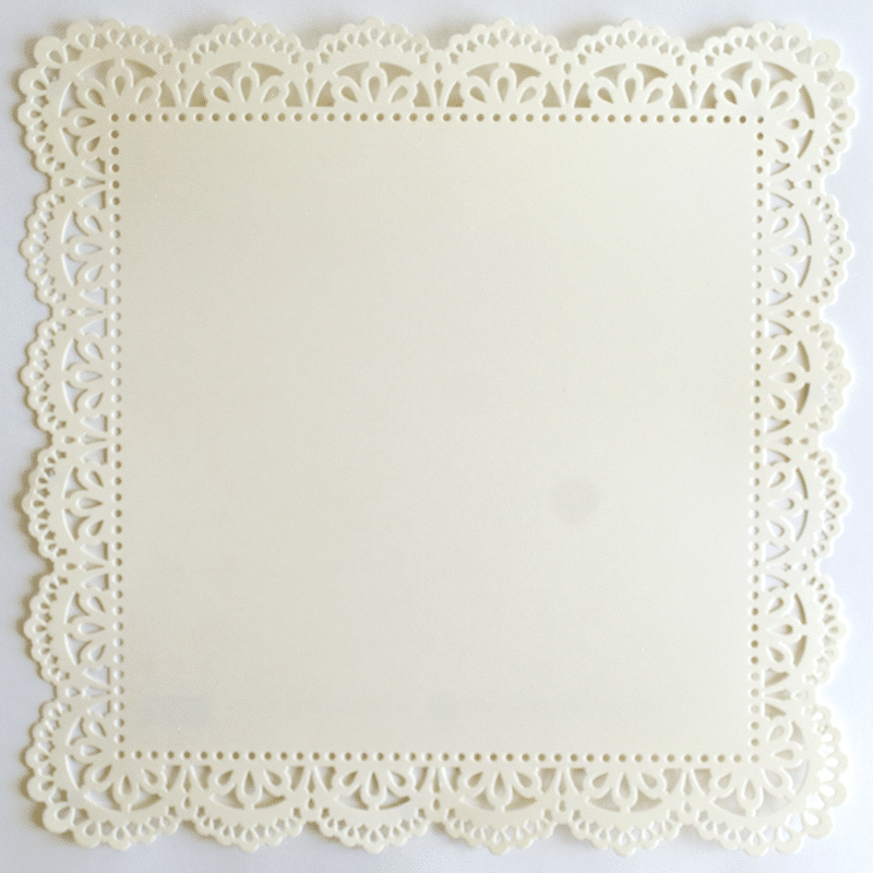 IVORY DIECUT LACE 12X12 CARDSTOCK PACK OF 12