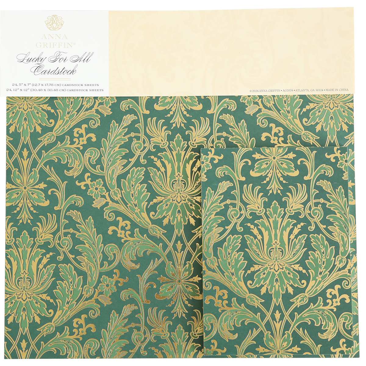 LUCKY FOR ALL DOUBLE SIDED CARDSTOCK