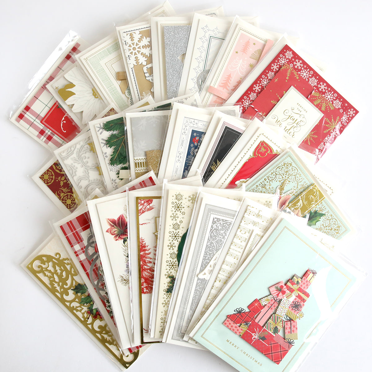 ASSORTED 3D PREMADE CHRISTMAS CARDS