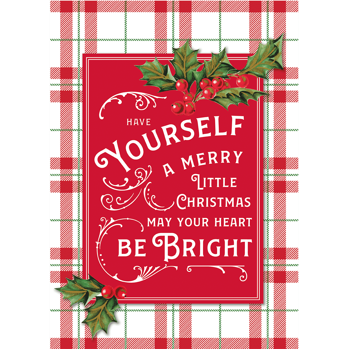 PRESENT TYPE CHRISTMAS CARD