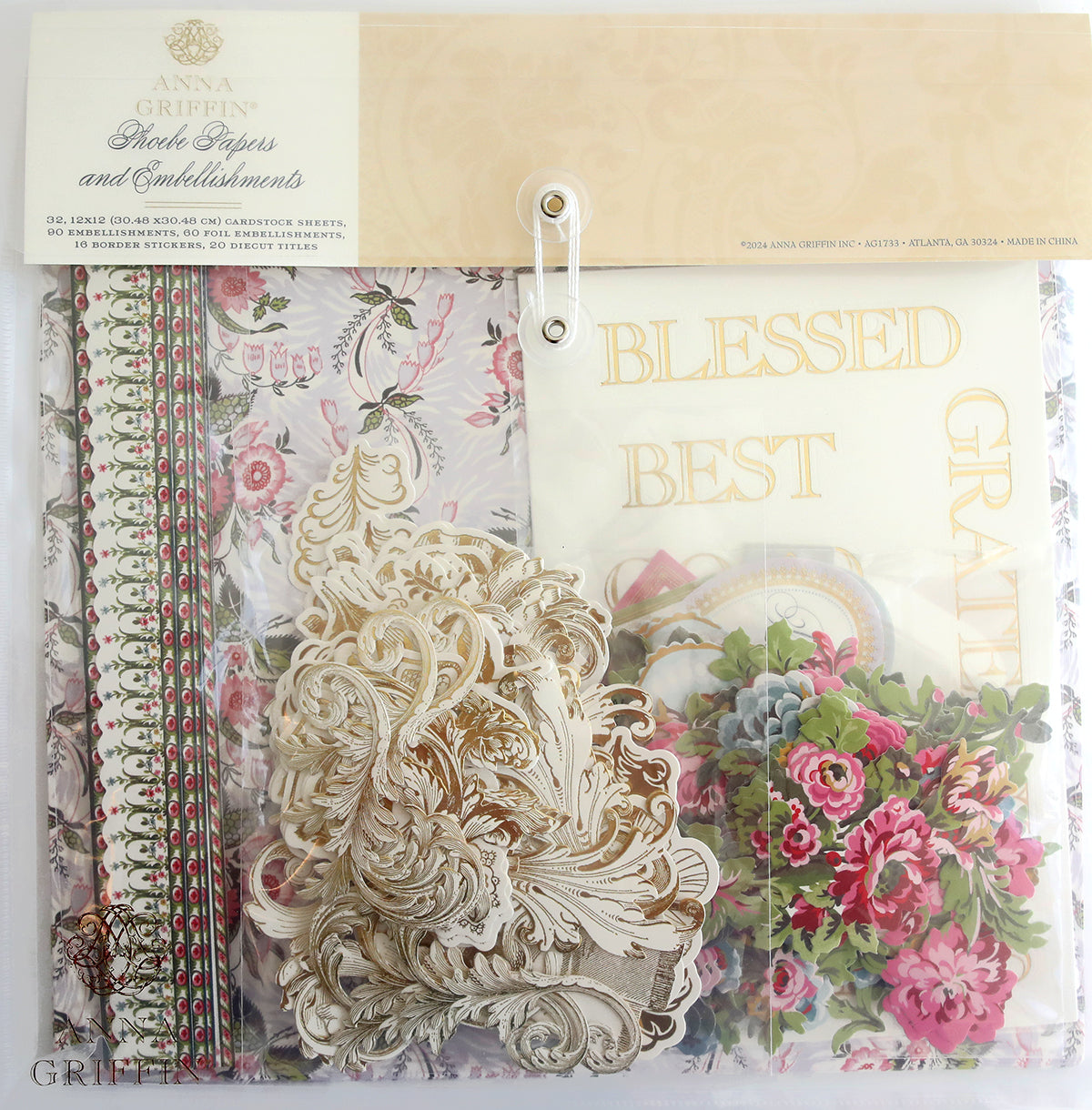 PHOEBE PAPERS AND EMBELLISHMENTS