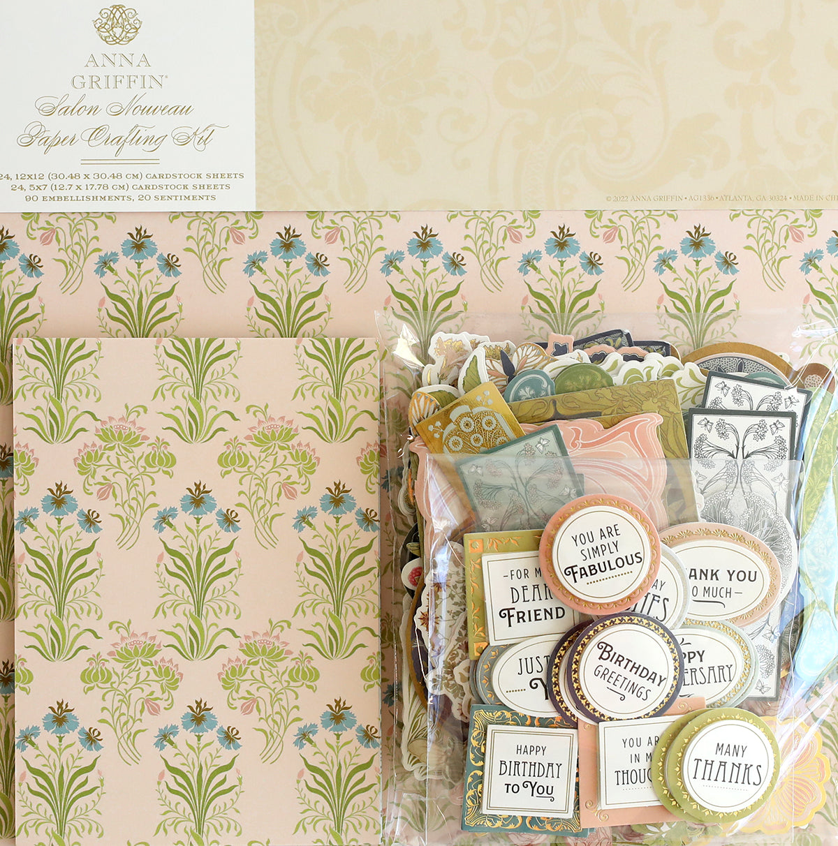 SALON NOUVEAU PAPERCRAFTING KIT